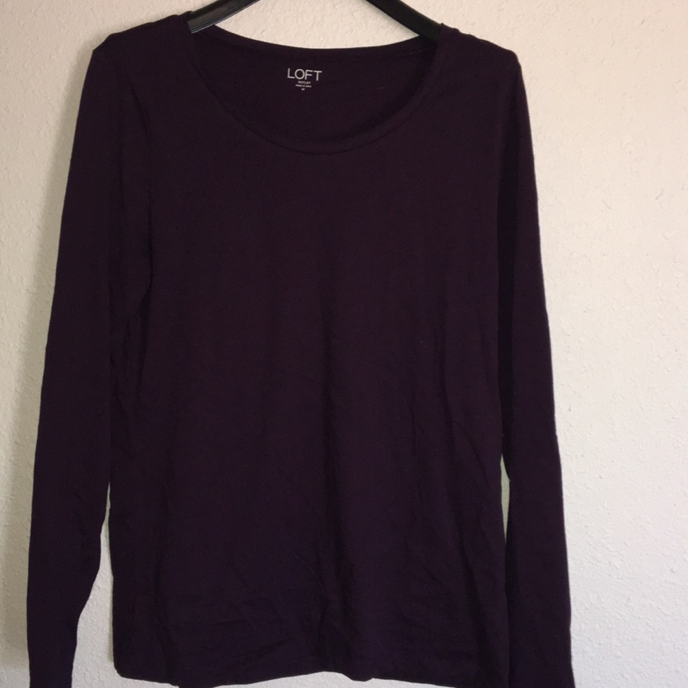 Loft long sleeve tee shirt size med